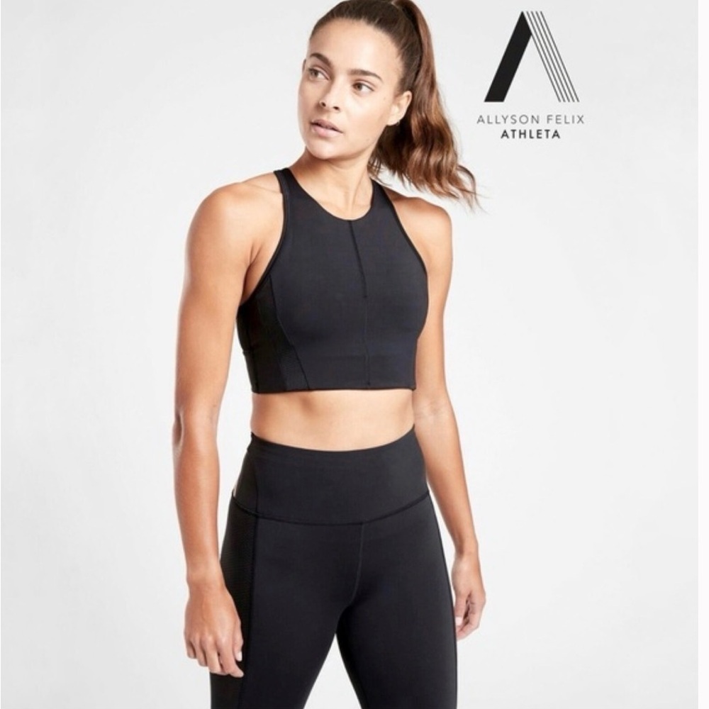 Allyson Felix + Athleta Legend High Neck Bra Size - Small